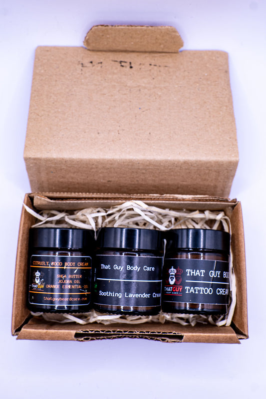 Body Cream Gift Set – Citrus and Lavender Natural Skincare Duo