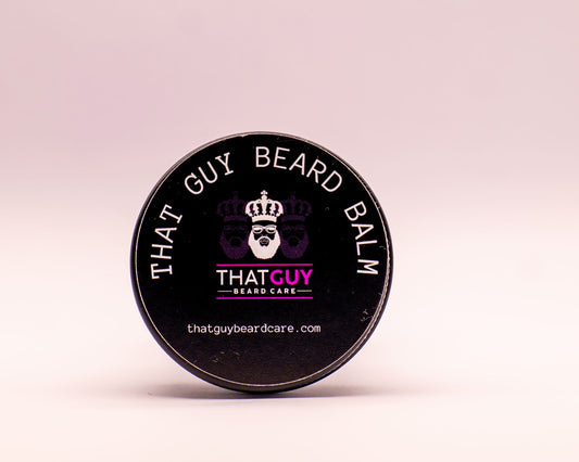 That Guy Beard Balm – organic beard care product for dry skin, handcrafted in black tin