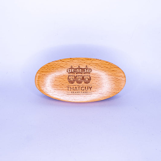 Vegan Sisal Beard Brush – sustainable natural fiber grooming brush